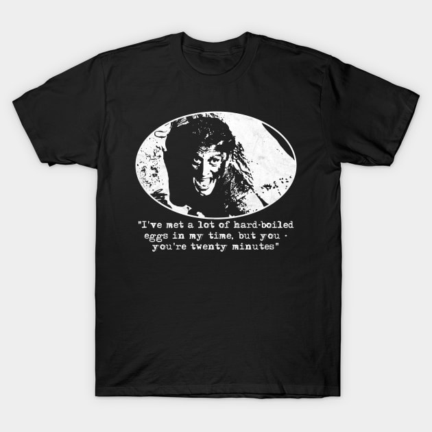 Kirk Douglas / Ace In The Hole / Film Noir / Hard Boiled / Dark BG T-Shirt by RCDBerlin